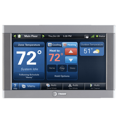 Trane XL950 connected controls.