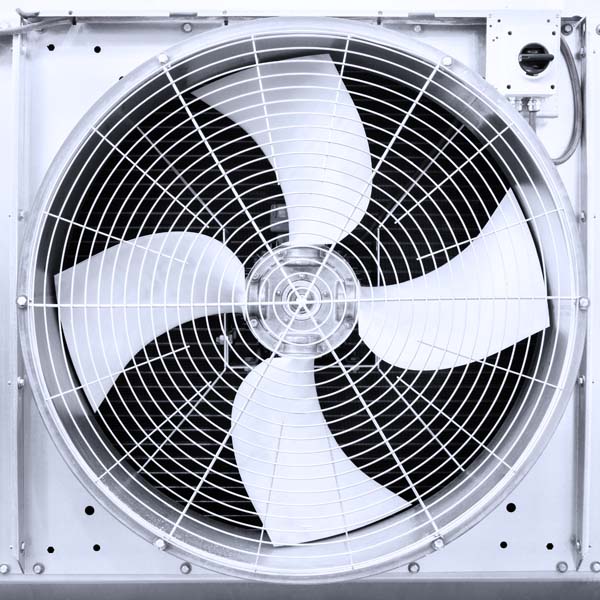 Air turbine fan for ventilation and air conditioning.