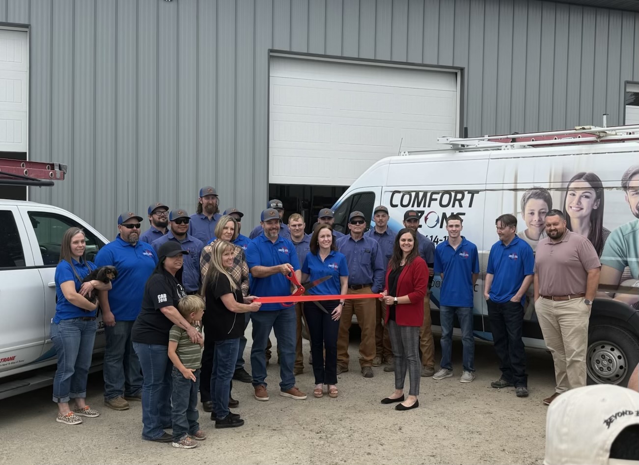 Grand re-opening Comfort Zone Weiser, ID