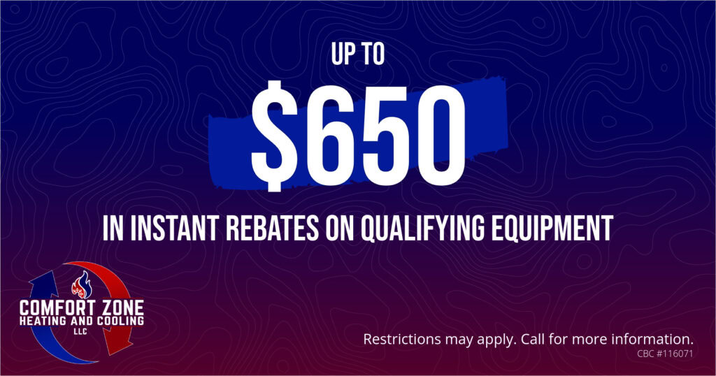 UP TO 0 IN INSTANT REBATES ON QUALIFYING EQUIPMENT. Restrictions may apply. Call for more information.